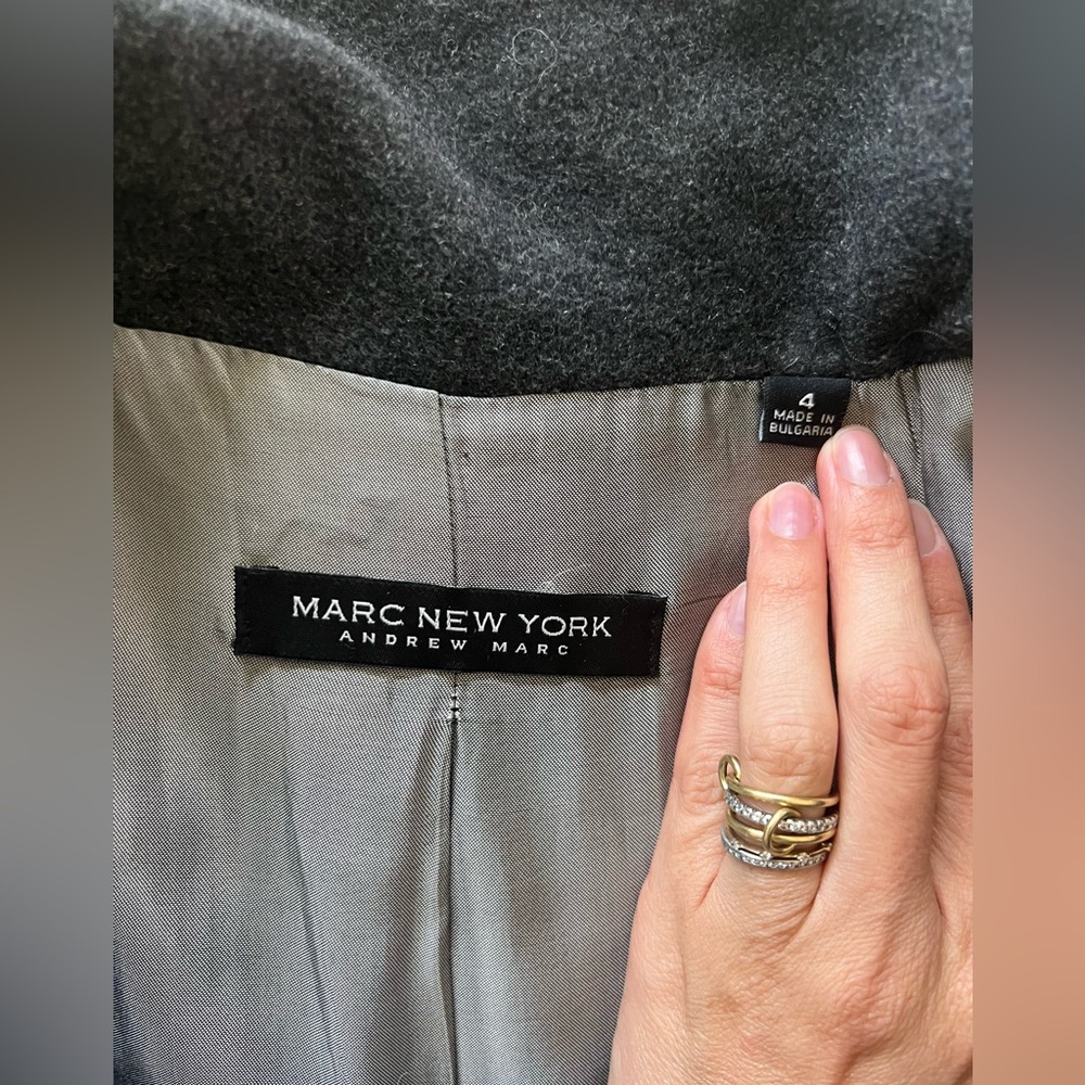 Marc New York Wool Cashmere Peacoat - Picture 6 of 9